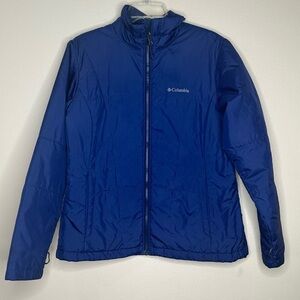 Columbia Woman’s‎ Thermal Coil Jacket Blue Size Large Interchange